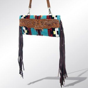 American Darling 9x10" Fringe Cross Body ADBGZ199F